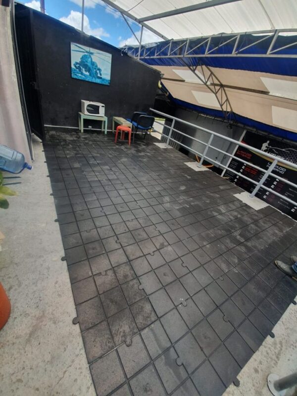 Piso para gimnasio